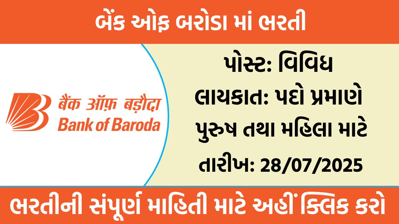 Bank of Baroda Recruitment